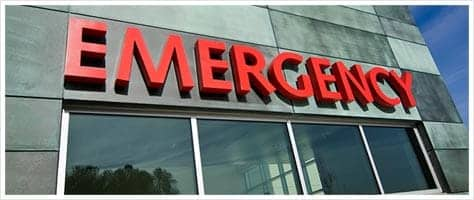McKinney Texas emergency room receiving car and truck accidents